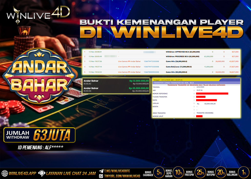 WINLIVE4D JACKPOT.,- LUNAS