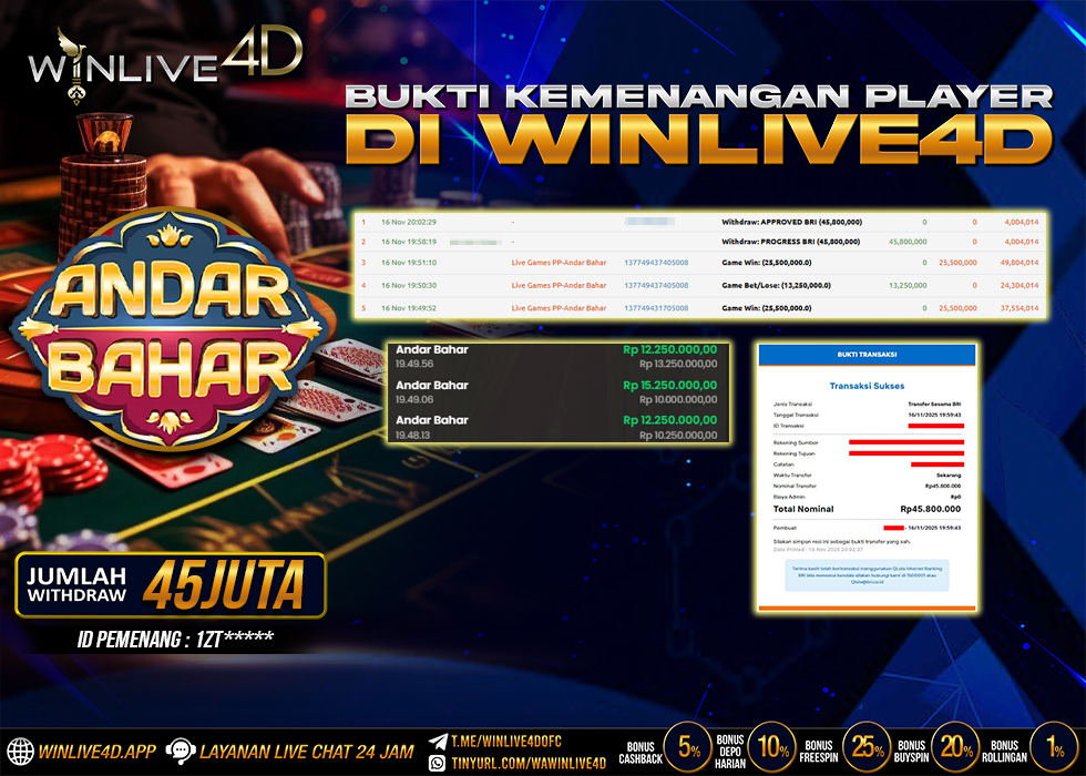 WINLIVE4D JACKPOT.,- LUNAS