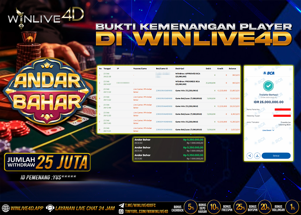 WINLIVE4D JACKPOT.,- LUNAS