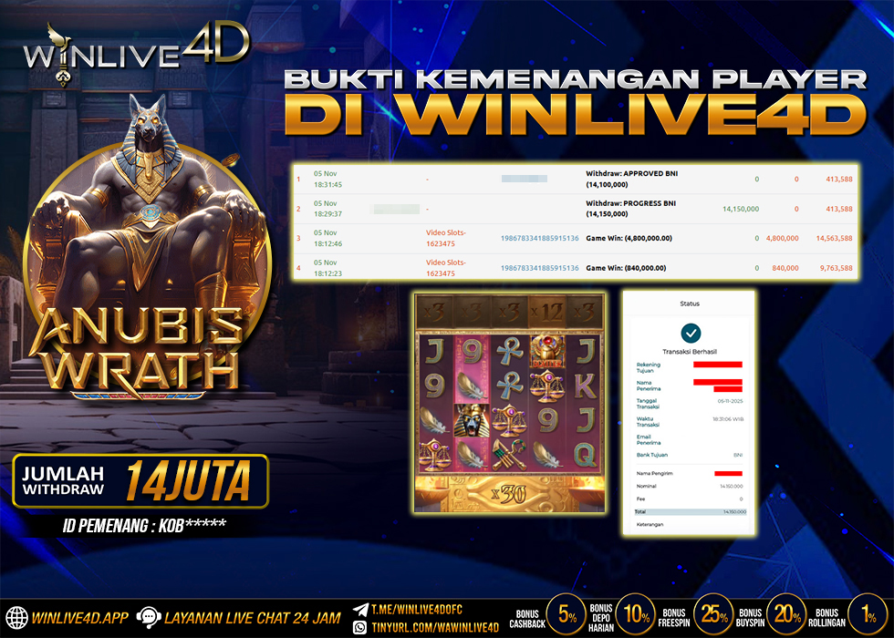 WINLIVE4D JACKPOT.,- LUNAS