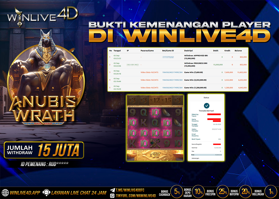 WINLIVE4D JACKPOT anubis-5-9-25.,- LUNAS