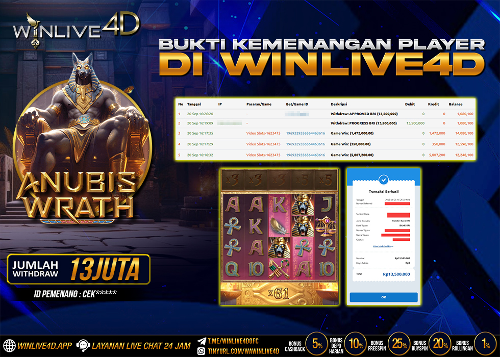 WINLIVE4D JACKPOT.,- LUNAS