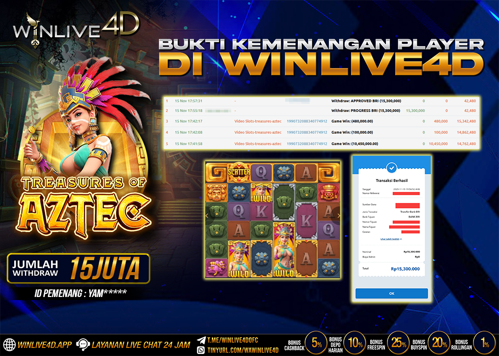 WINLIVE4D JACKPOT.,- LUNAS