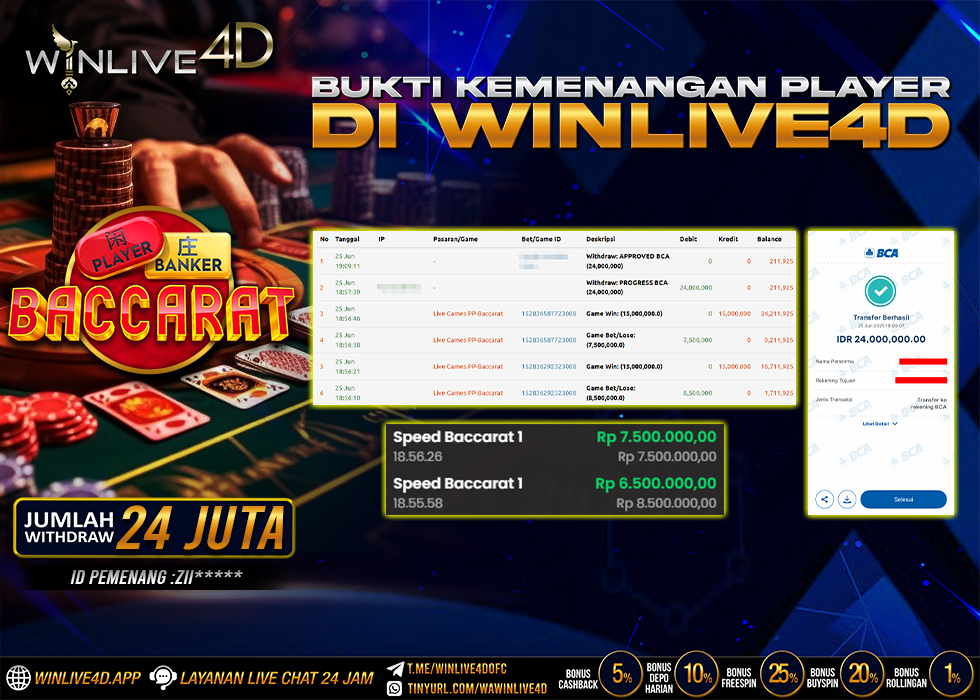 WINLIVE4D JACKPOT baccarat-25-6-25.,- LUNAS