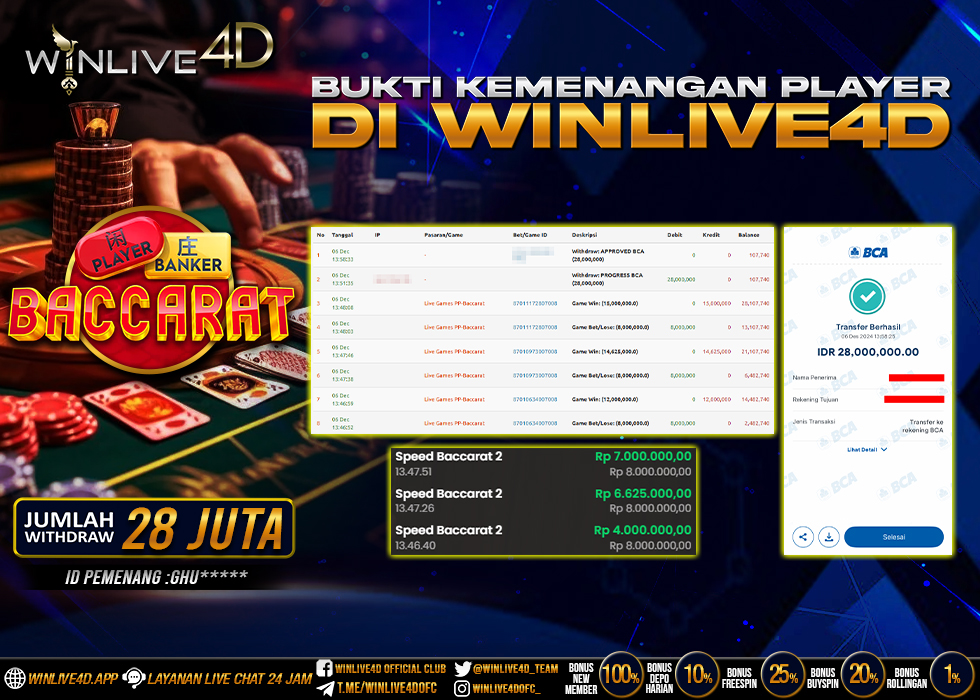 WINLIVE4D JACKPOT baccarat-6-12-24.,- LUNAS