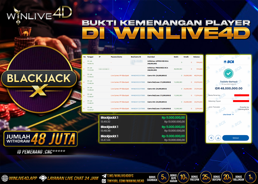 WINLIVE4D JACKPOT blackjackX-24-6-25.,- LUNAS