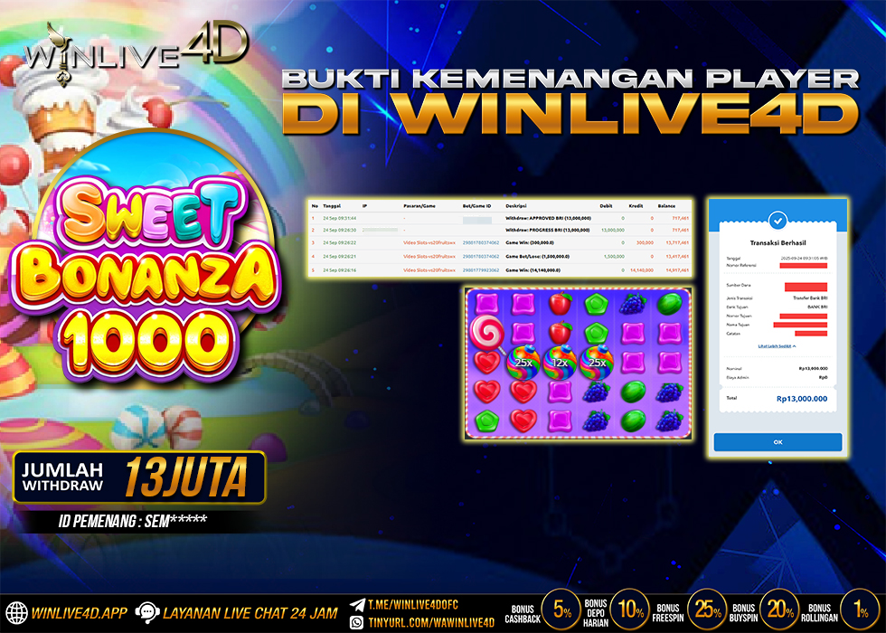WINLIVE4D JACKPOT.,- LUNAS
