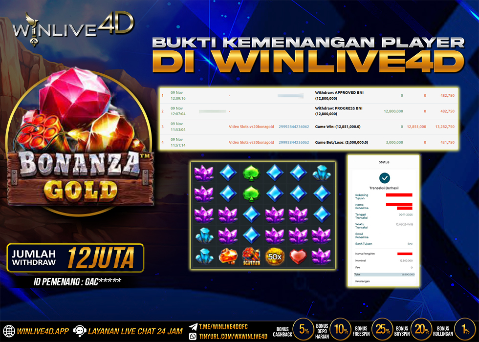 WINLIVE4D JACKPOT.,- LUNAS