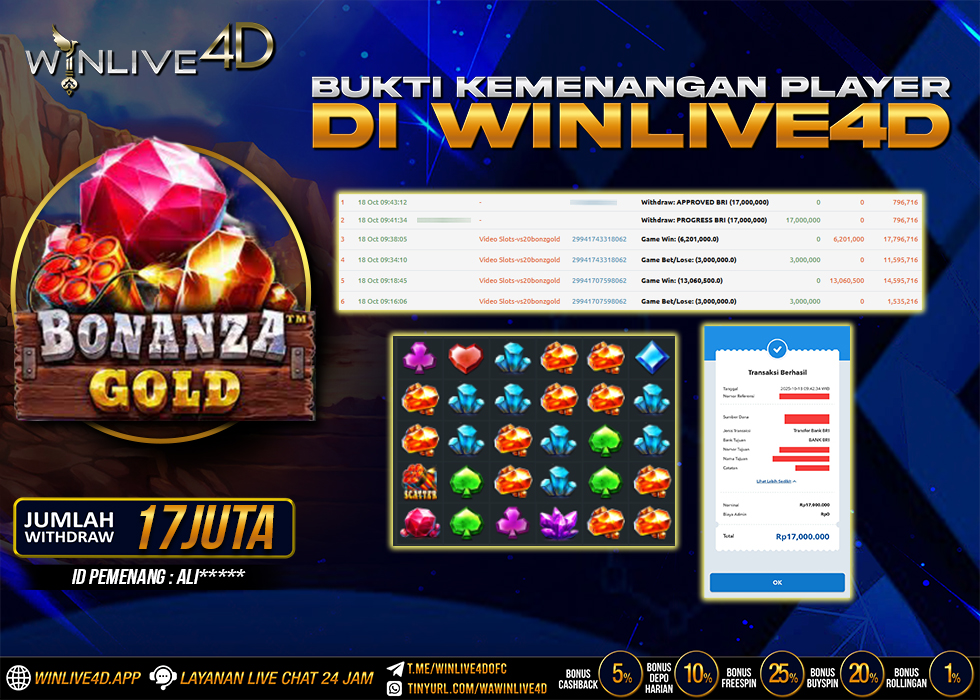 WINLIVE4D JACKPOT.,- LUNAS