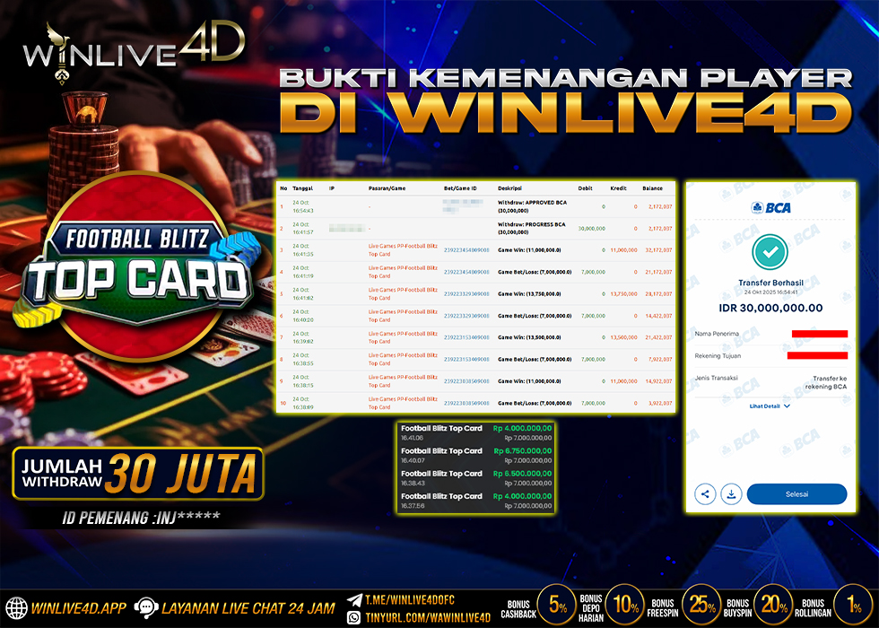 WINLIVE4D JACKPOT.,- LUNAS