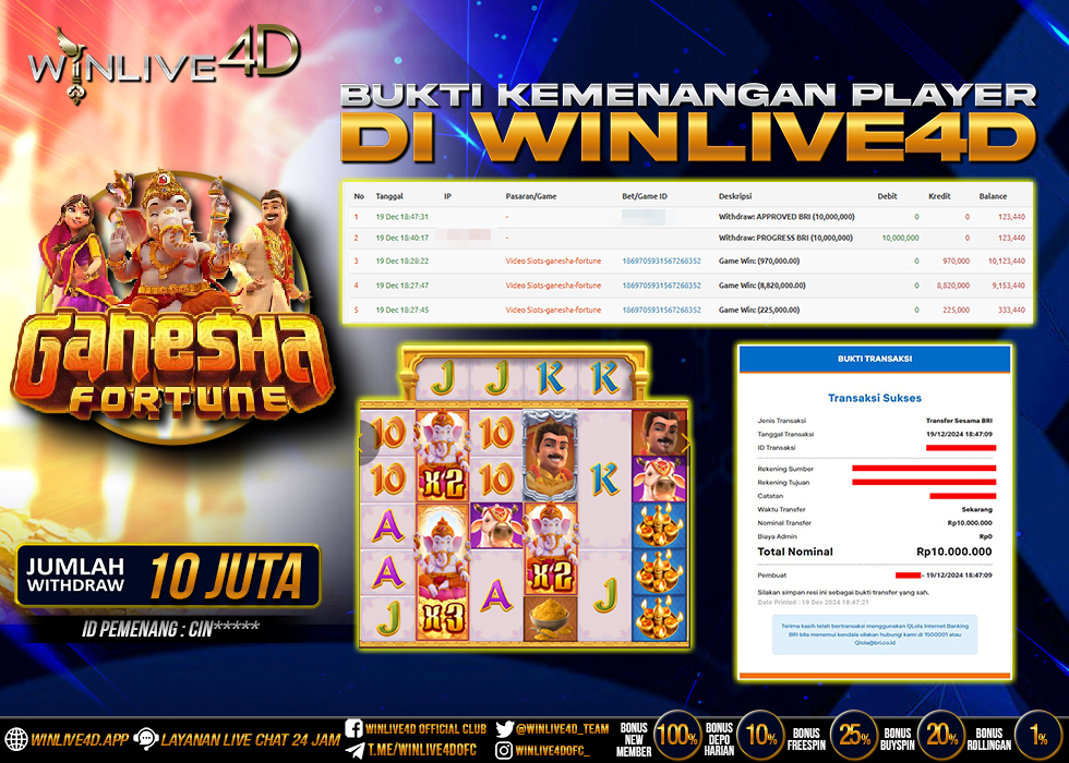 WINLIVE4D JACKPOT ganesha-fortune-19-12-24,- LUNAS