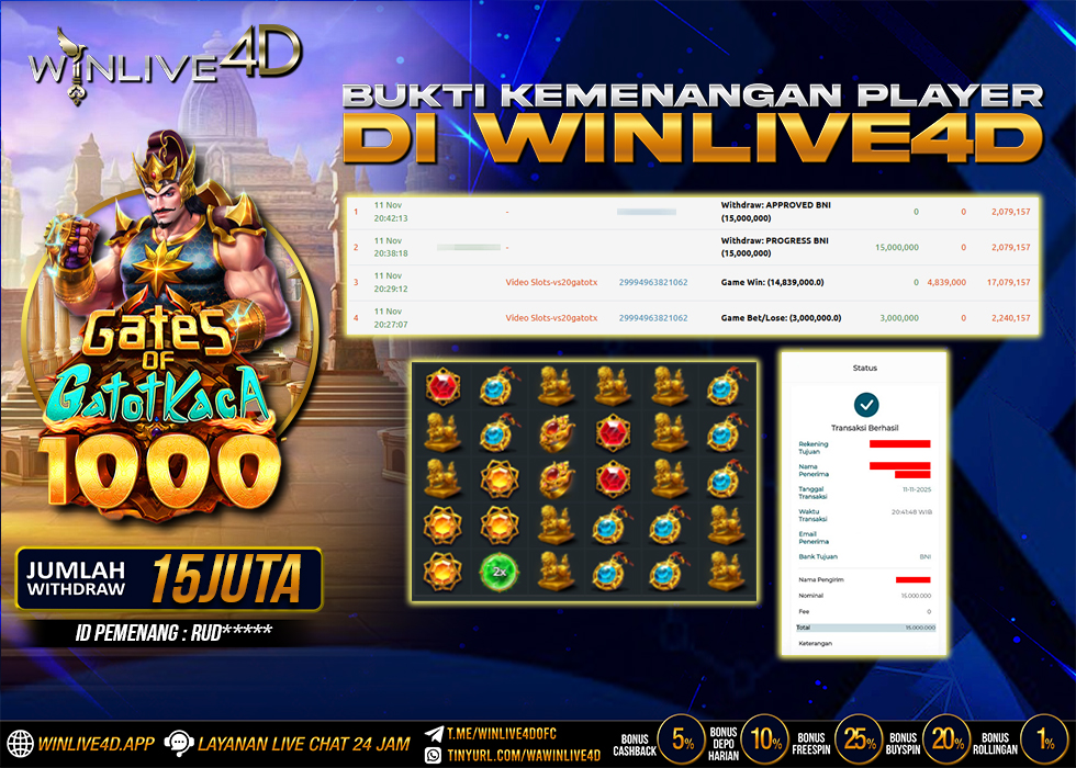 WINLIVE4D JACKPOT.,- LUNAS
