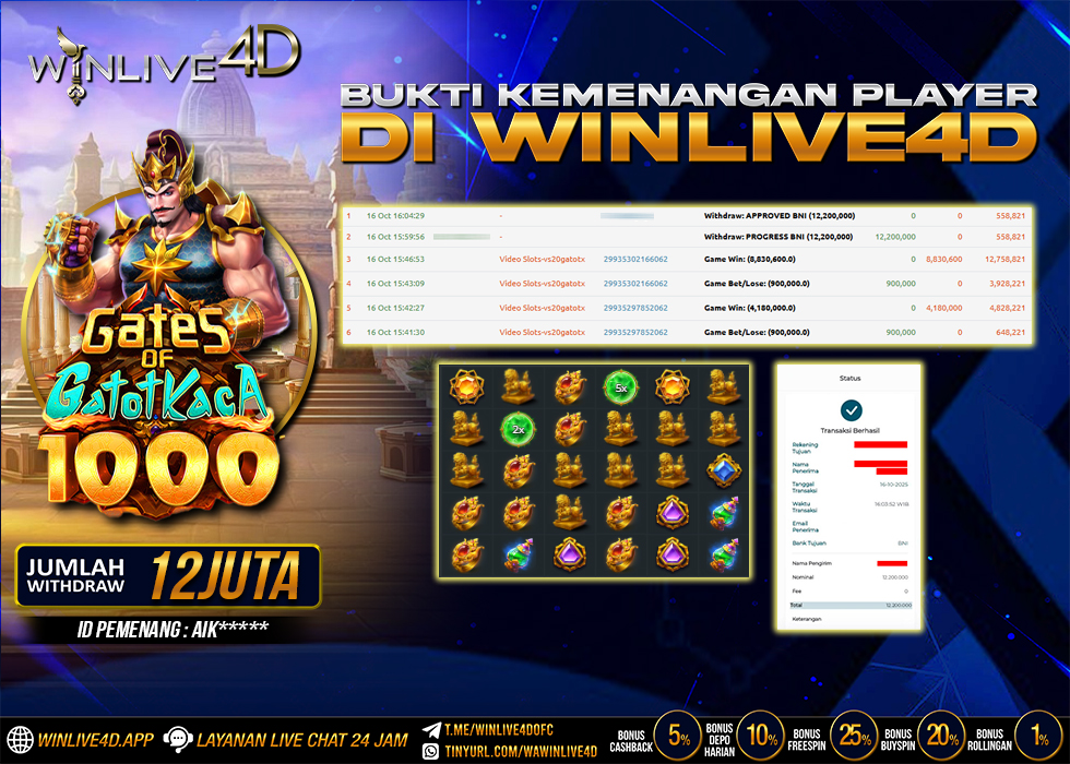 WINLIVE4D JACKPOT.,- LUNAS