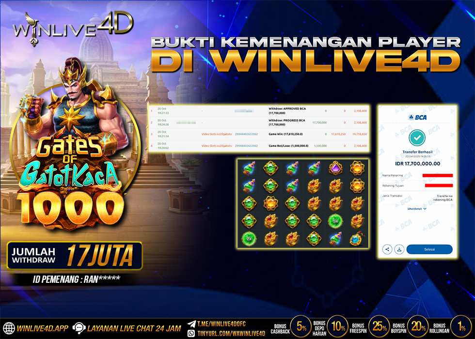 WINLIVE4D JACKPOT.,- LUNAS