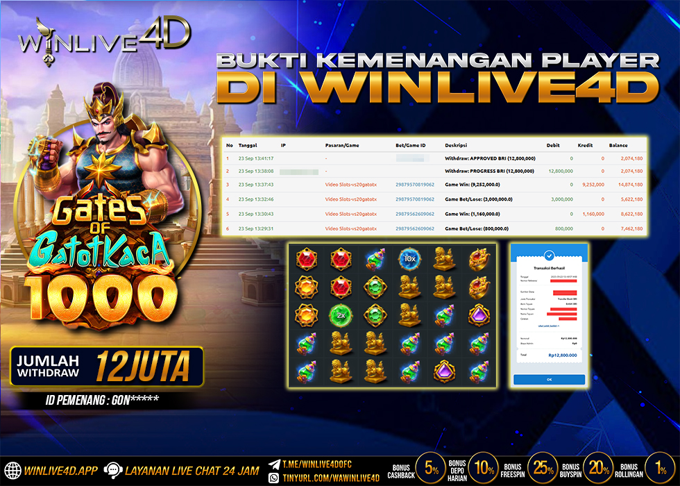 WINLIVE4D JACKPOT.,- LUNAS