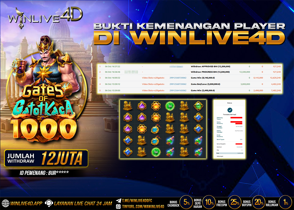 WINLIVE4D JACKPOT.,- LUNAS
