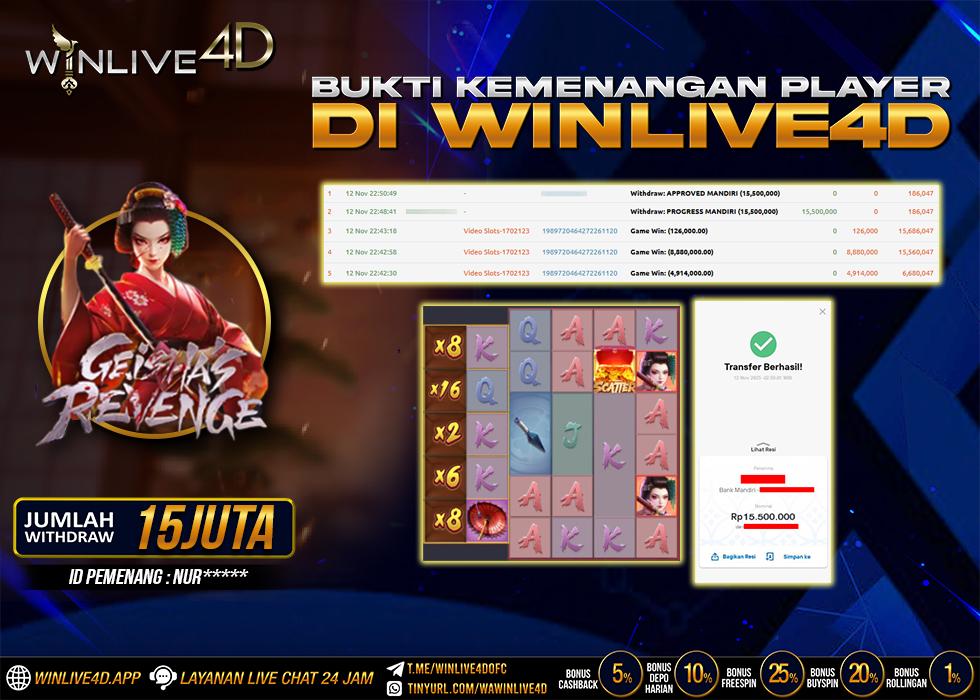 WINLIVE4D JACKPOT.,- LUNAS