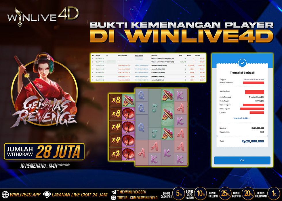 WINLIVE4D JACKPOT geisha-revenge-15-7-25.,- LUNAS