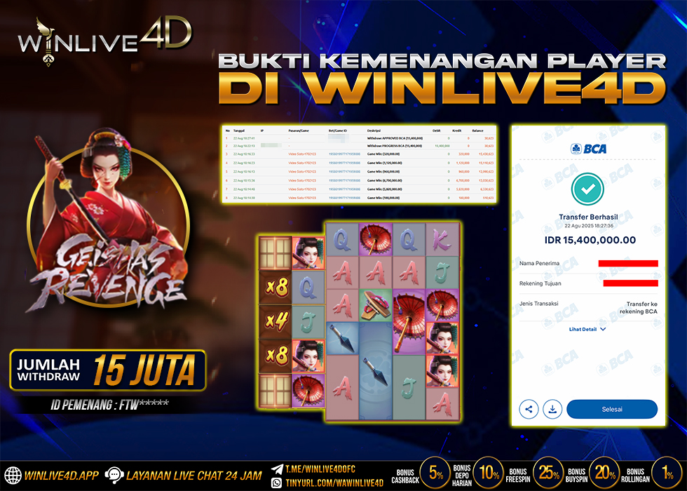 WINLIVE4D JACKPOT geisha-revenge-22-8-25.,- LUNAS