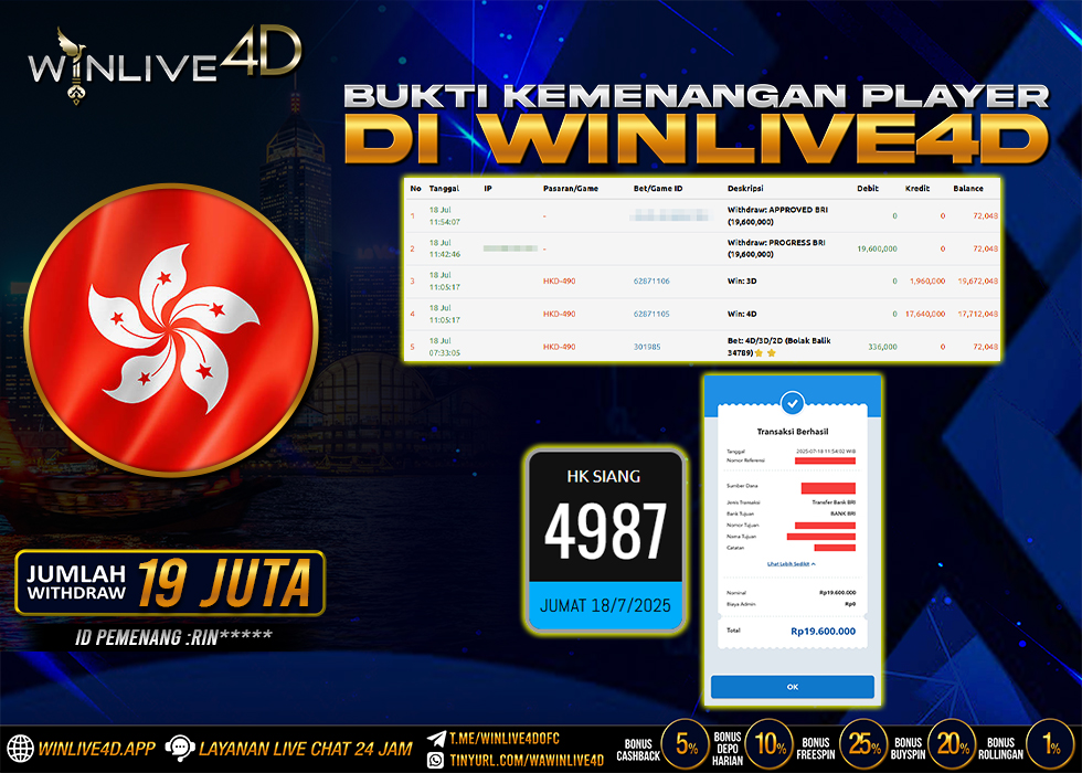 WINLIVE4D JACKPOT hk-18-7-25.,- LUNAS