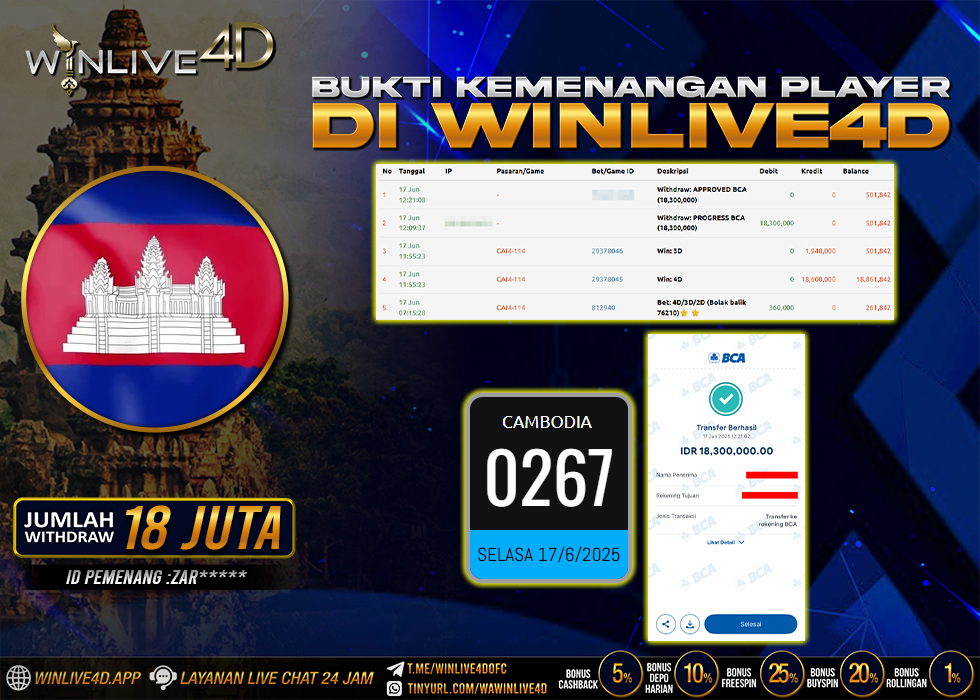 WINLIVE4D JACKPOT kambo-17-6-25.,- LUNAS