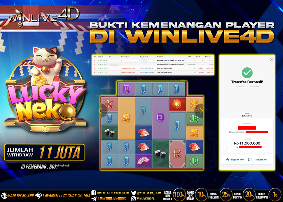 WINLIVE4D JACKPOT lucky-neko-16-1-25.,- LUNAS