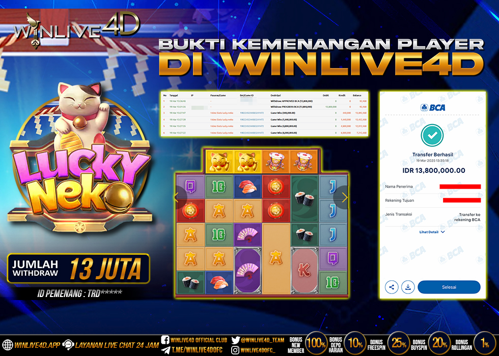 WINLIVE4D JACKPOT lucky-neko-19-3-25.,- LUNAS