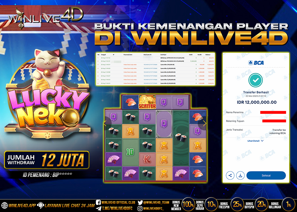 WINLIVE4D JACKPOT lucky-neko-20-5-25.,- LUNAS