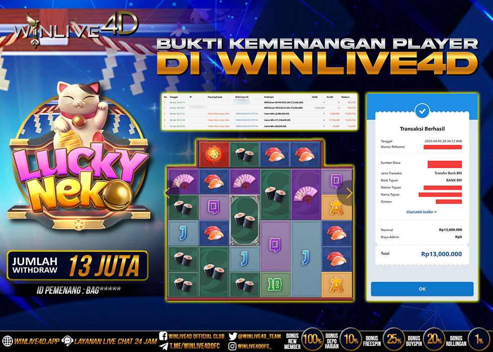 WINLIVE4D JACKPOT lucky-neko-6-4-25.,- LUNAS