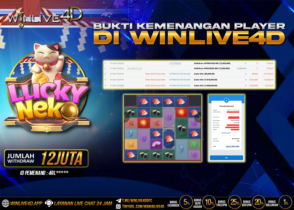 WINLIVE4D JACKPOT.,- LUNAS