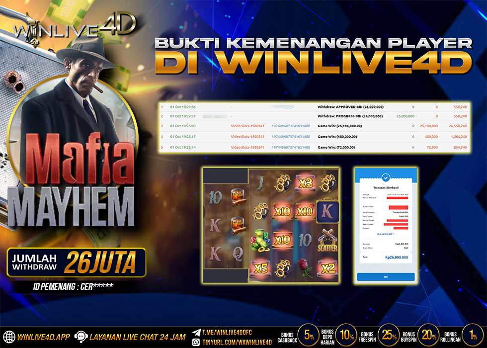 WINLIVE4D JACKPOT.,- LUNAS