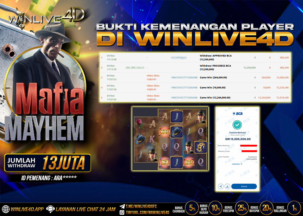 WINLIVE4D JACKPOT.,- LUNAS