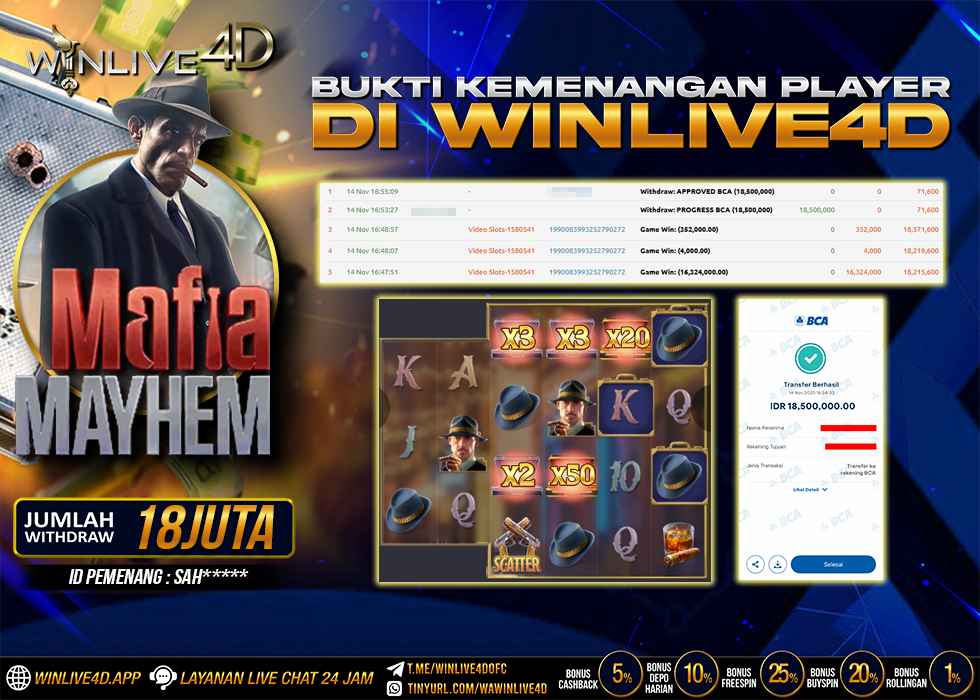 WINLIVE4D JACKPOT.,- LUNAS