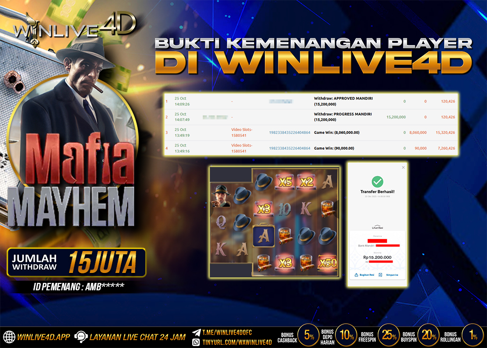 WINLIVE4D JACKPOT.,- LUNAS