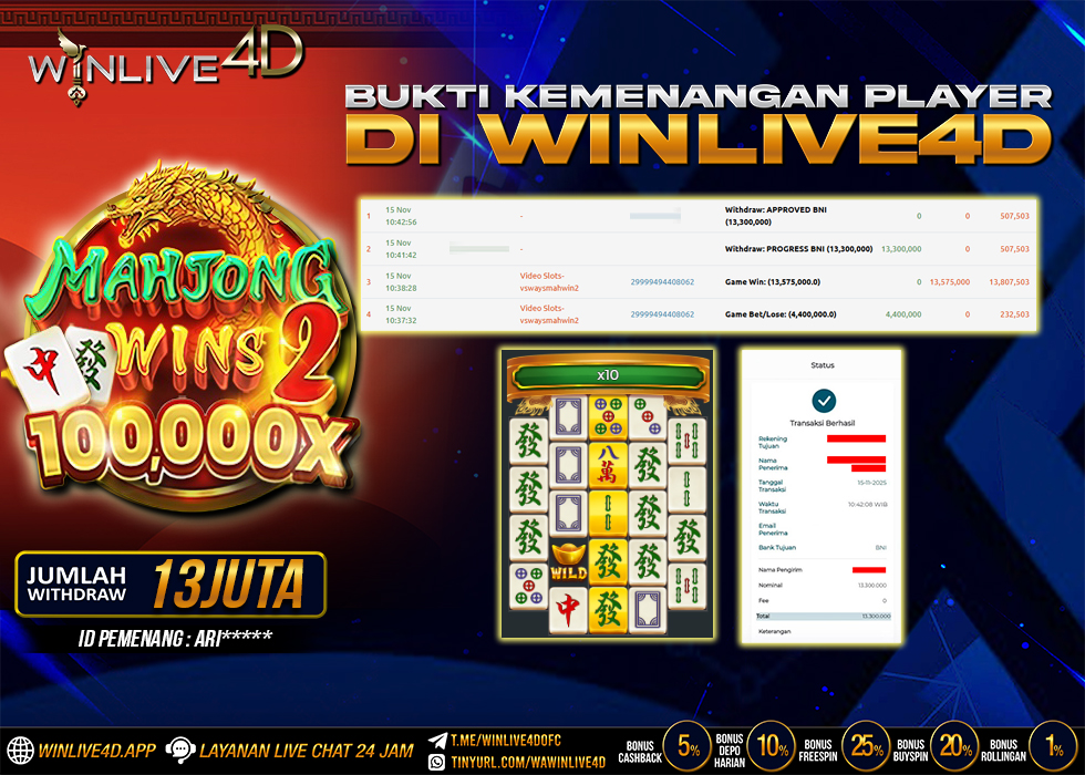 WINLIVE4D JACKPOT.,- LUNAS