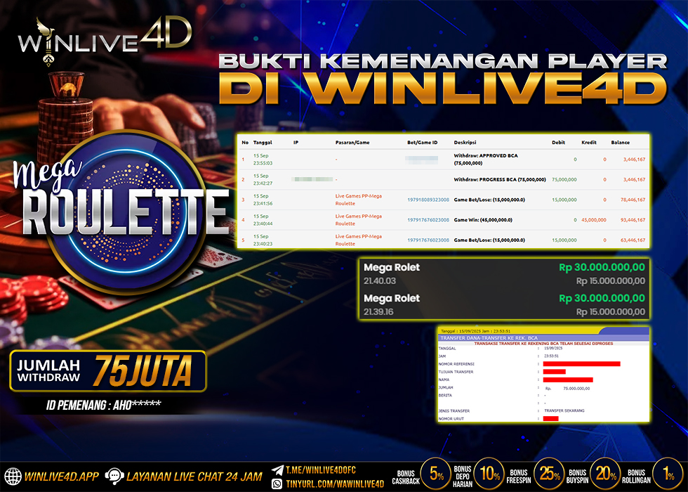 WINLIVE4D JACKPOT mega-rolet-15-9-25.,- LUNAS