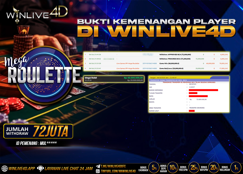 WINLIVE4D JACKPOT.,- LUNAS