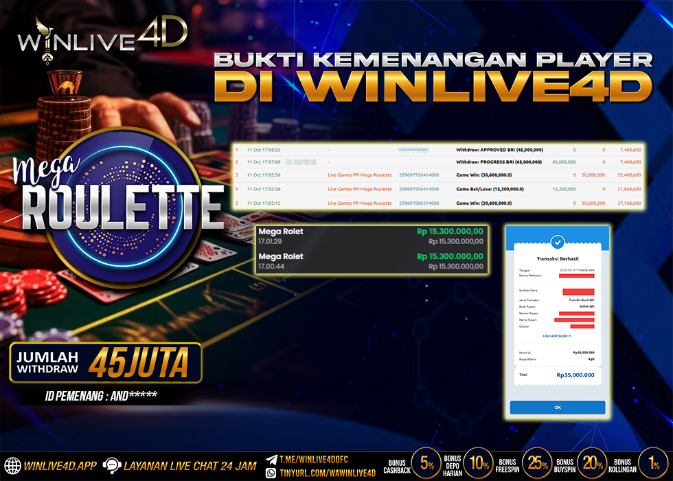 WINLIVE4D JACKPOT.,- LUNAS
