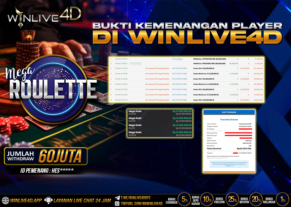 WINLIVE4D JACKPOT.,- LUNAS