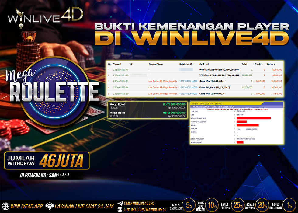 WINLIVE4D JACKPOT.,- LUNAS