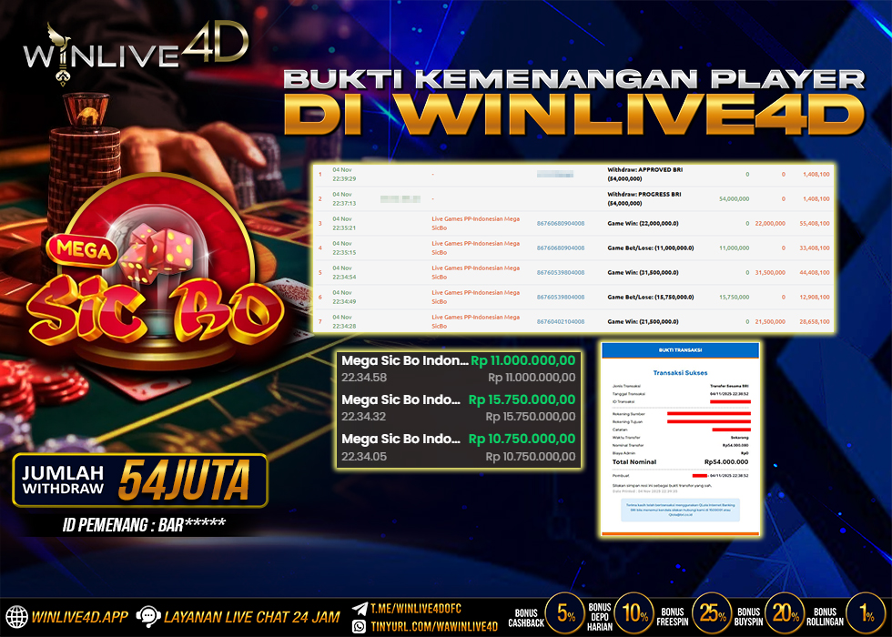 WINLIVE4D JACKPOT.,- LUNAS