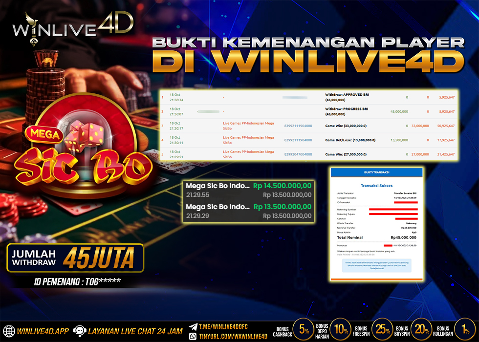 WINLIVE4D JACKPOT.,- LUNAS