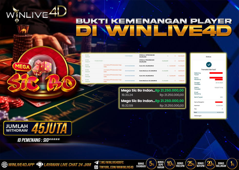 WINLIVE4D JACKPOT.,- LUNAS