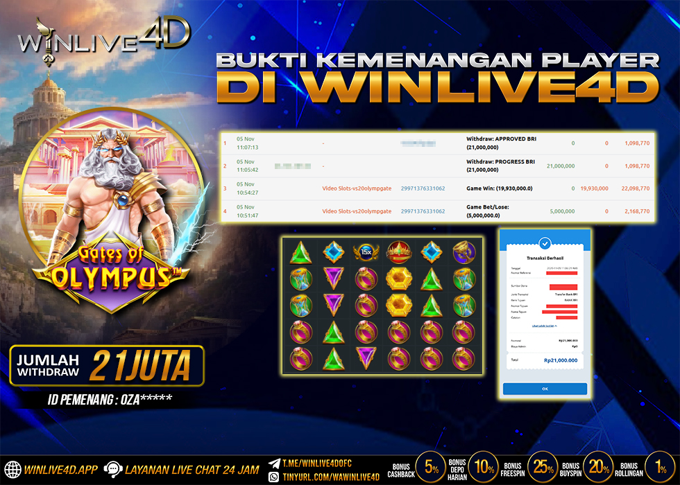 WINLIVE4D JACKPOT.,- LUNAS
