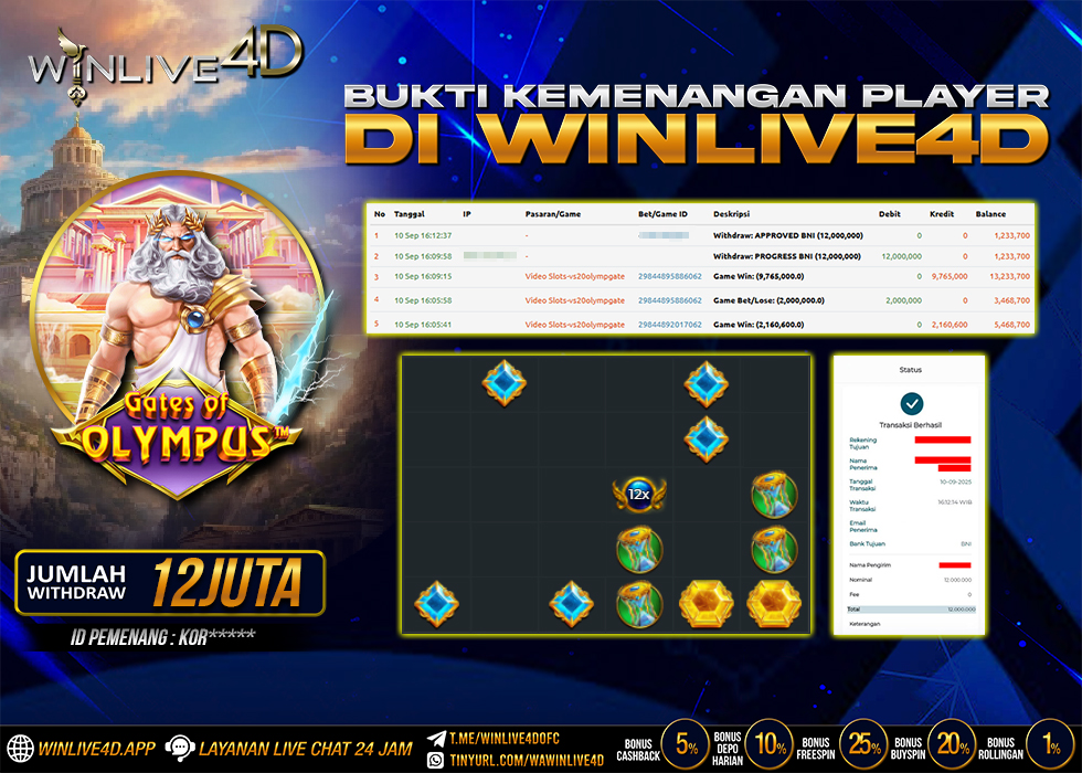 WINLIVE4D JACKPOT olympus-10-9-25.,- LUNAS