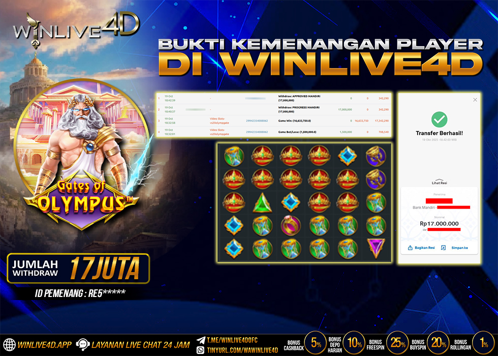 WINLIVE4D JACKPOT.,- LUNAS