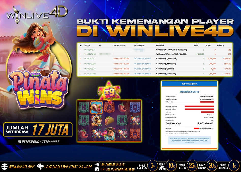 WINLIVE4D JACKPOT pinata-wins-11-7-25.,- LUNAS