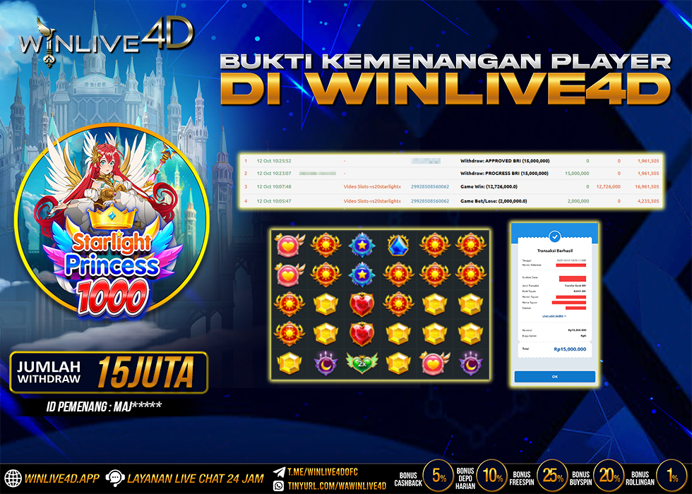 WINLIVE4D JACKPOT.,- LUNAS