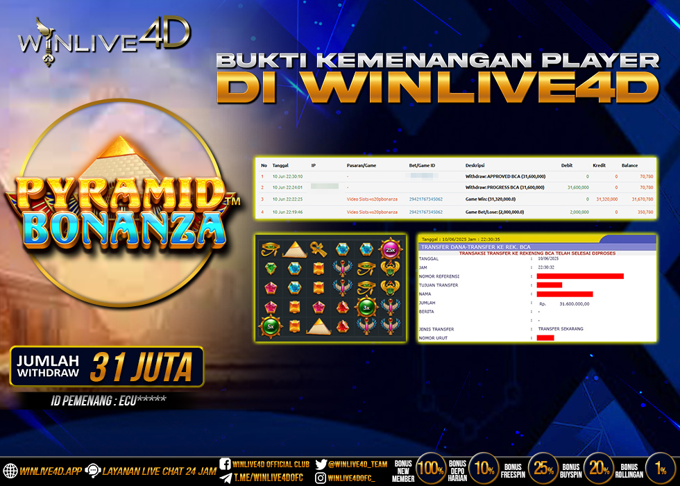 WINLIVE4D JACKPOT pyramid-bonanza-10-6-25.,- LUNAS