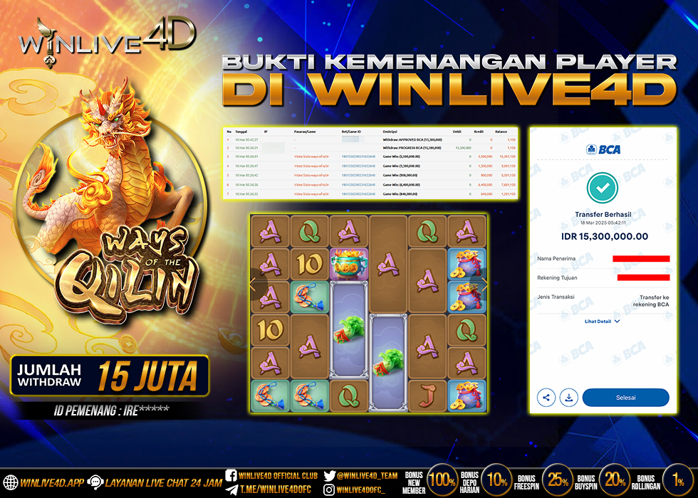 WINLIVE4D JACKPOT qilib-18-3-25.,- LUNAS
